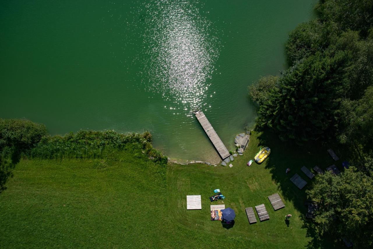 Ferienparadies Hecher Maltschachersee Feldkirchen In Kaernten Luaran gambar